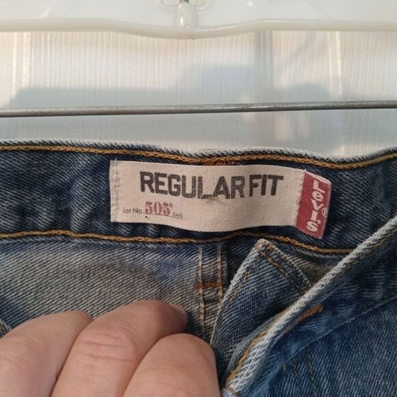 Levi Levi's 505 Regular Fit Jeans Size 40x30 - Picture 7 of 11